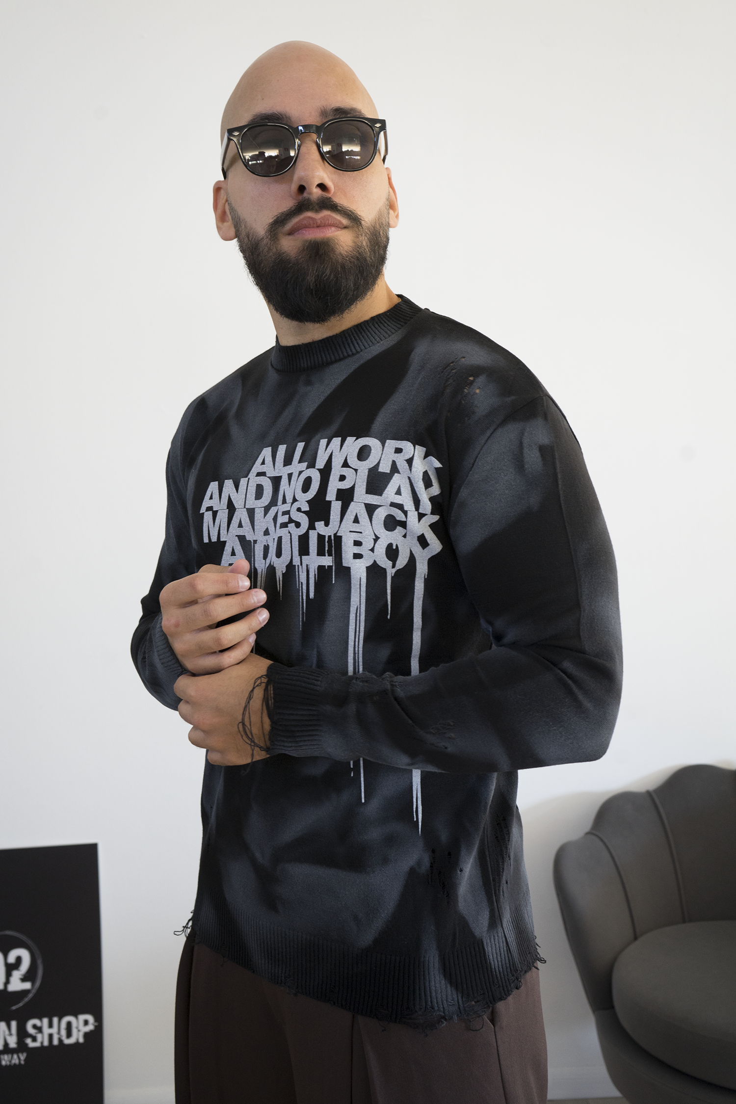 Maglioncino Uomo Stampa ''Jack'' Art. Mg179