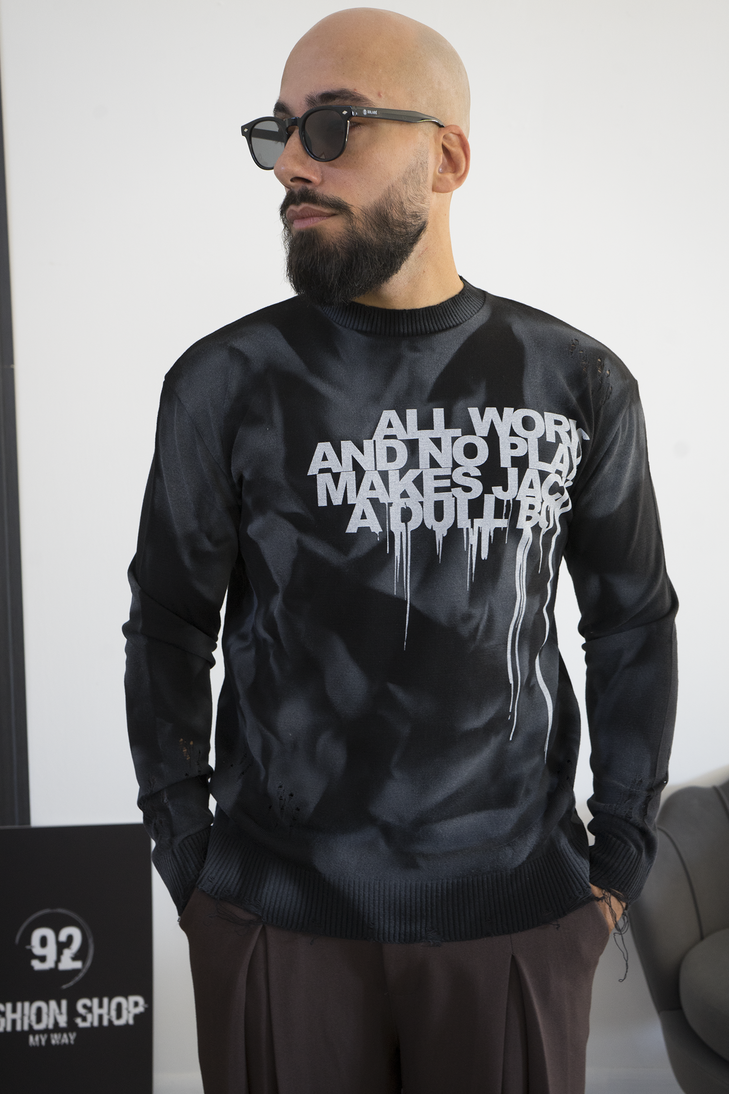 Maglioncino Uomo Stampa ''Jack'' Art. Mg179