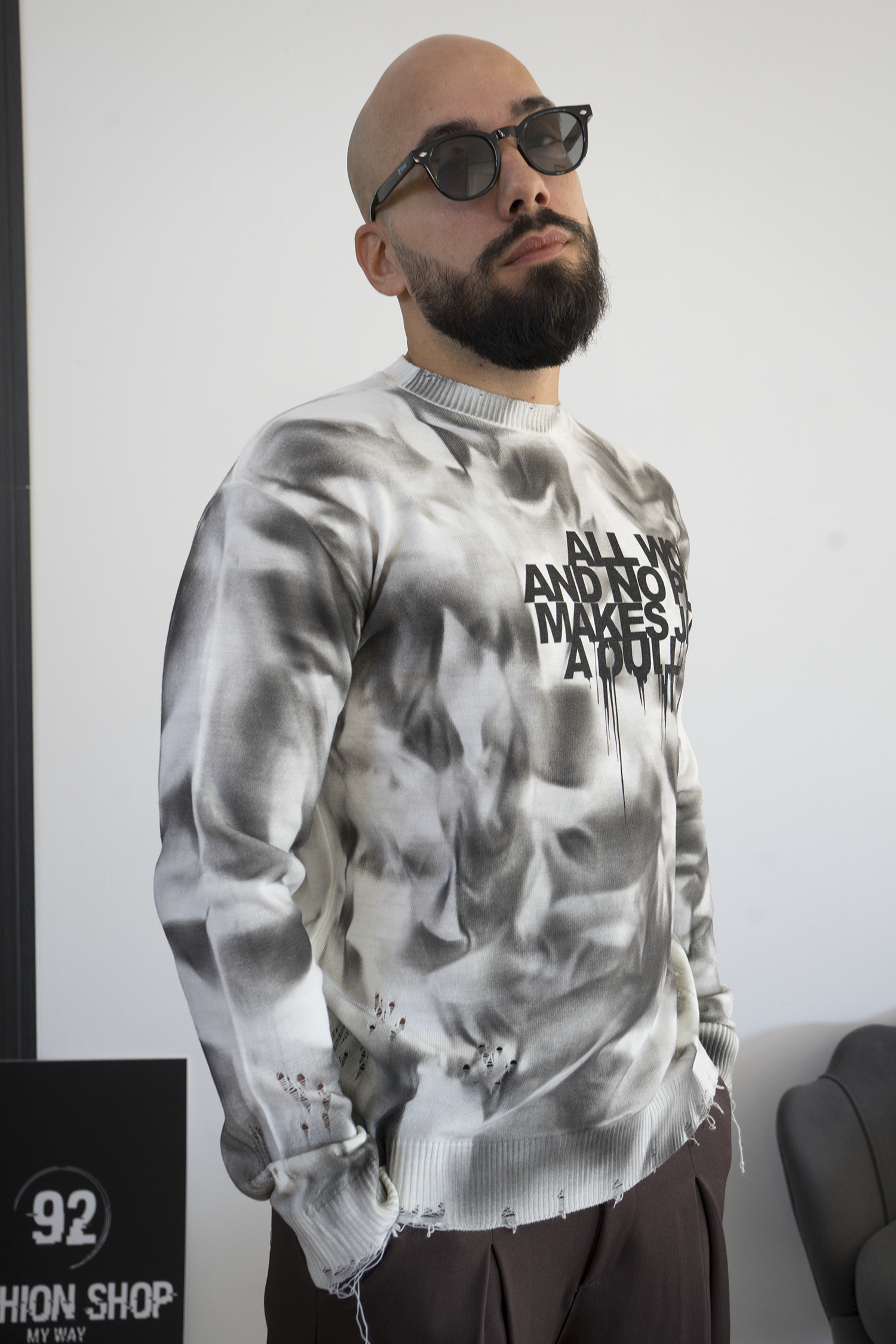 Maglioncino Uomo Stampa ''Jack'' Art. Mg179