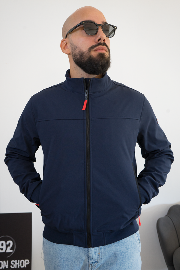 Giubbino Uomo Impermeabile Anti Pioggia con Cerniera Termosaldata Art. Gb197