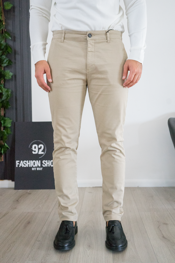 Pantalone Chino Slim Fit Elasticizzato Art. Pt213