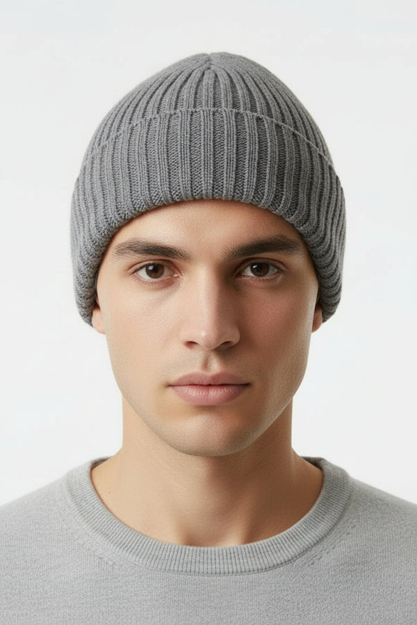 Cappello Uomo in Maglia a Costine Art. Ac78