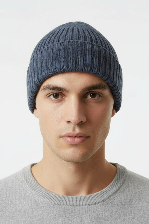 Cappello Uomo in Maglia a Costine Art. Ac78