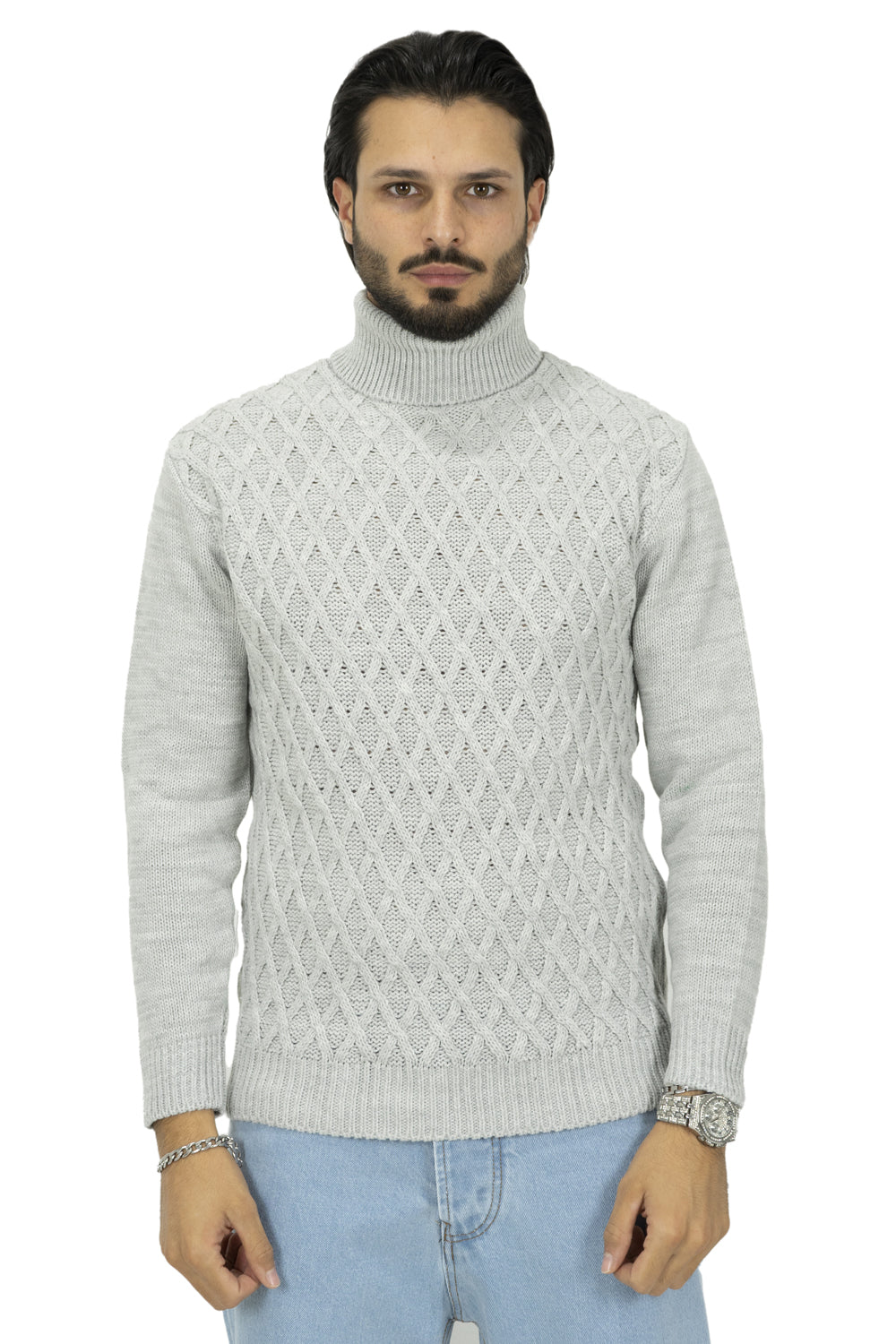 Maglione Uomo Dolcevita Collo alto Art. Mg99