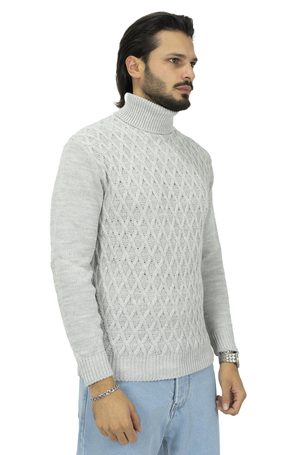 Maglione Uomo Dolcevita Collo alto Art. Mg99