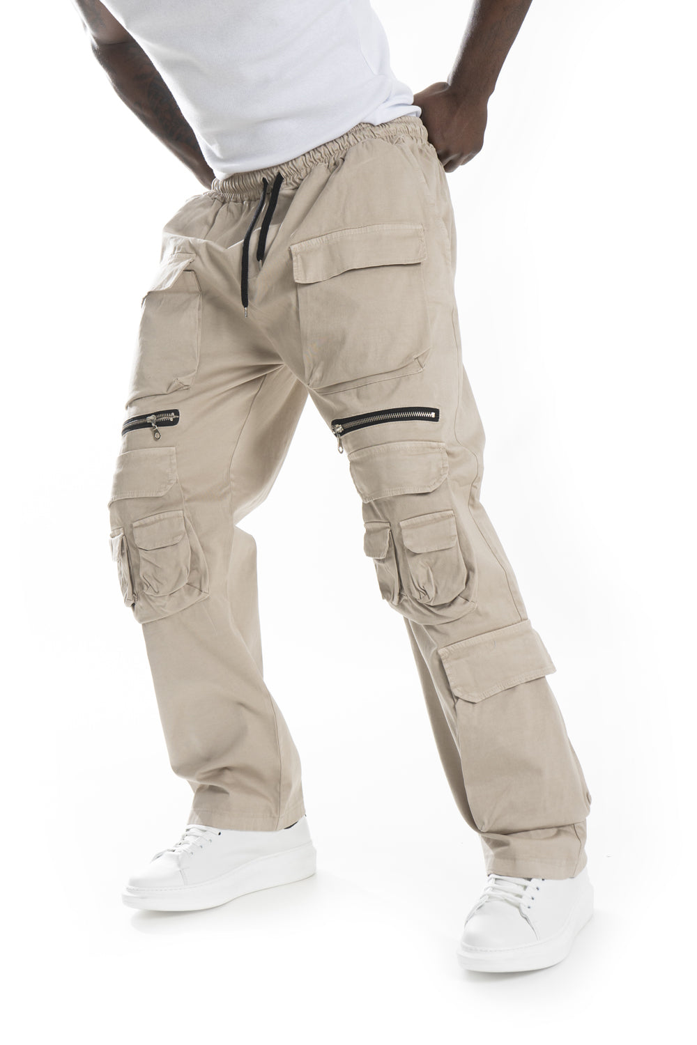 Pantalone Uomo Cargo Multi Tasche Art. Pt188