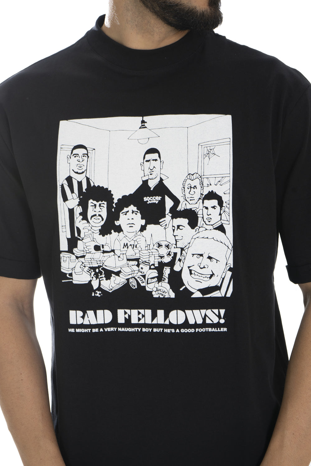 T-Shirt Uomo Con Stampa ''Bad Fellows'' Art. Ts215