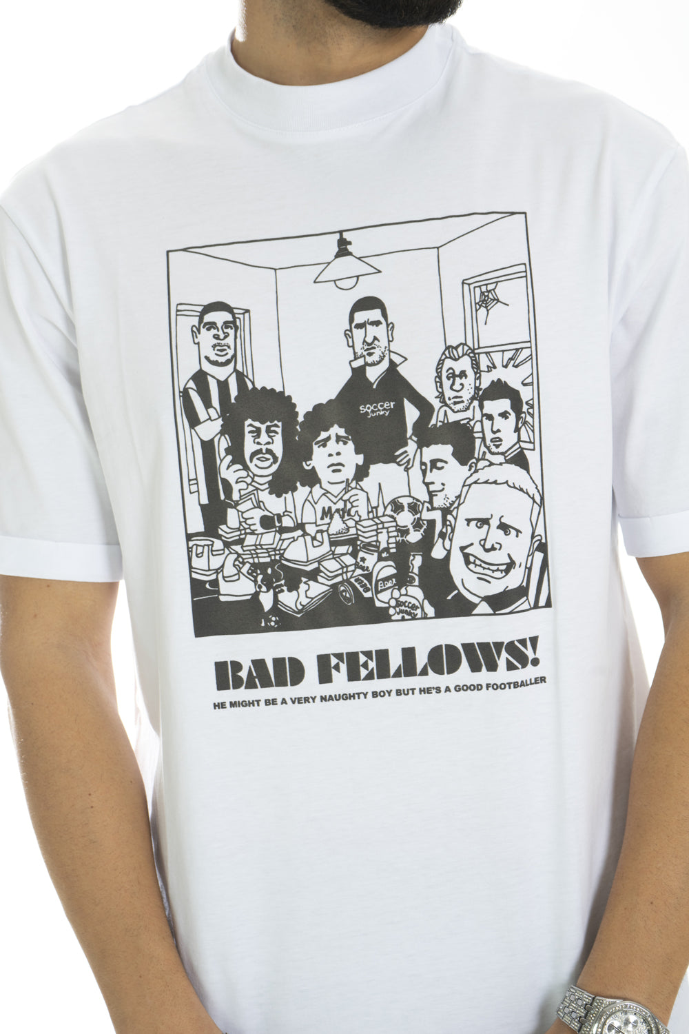 T-Shirt Uomo Con Stampa ''Bad Fellows'' Art. Ts215