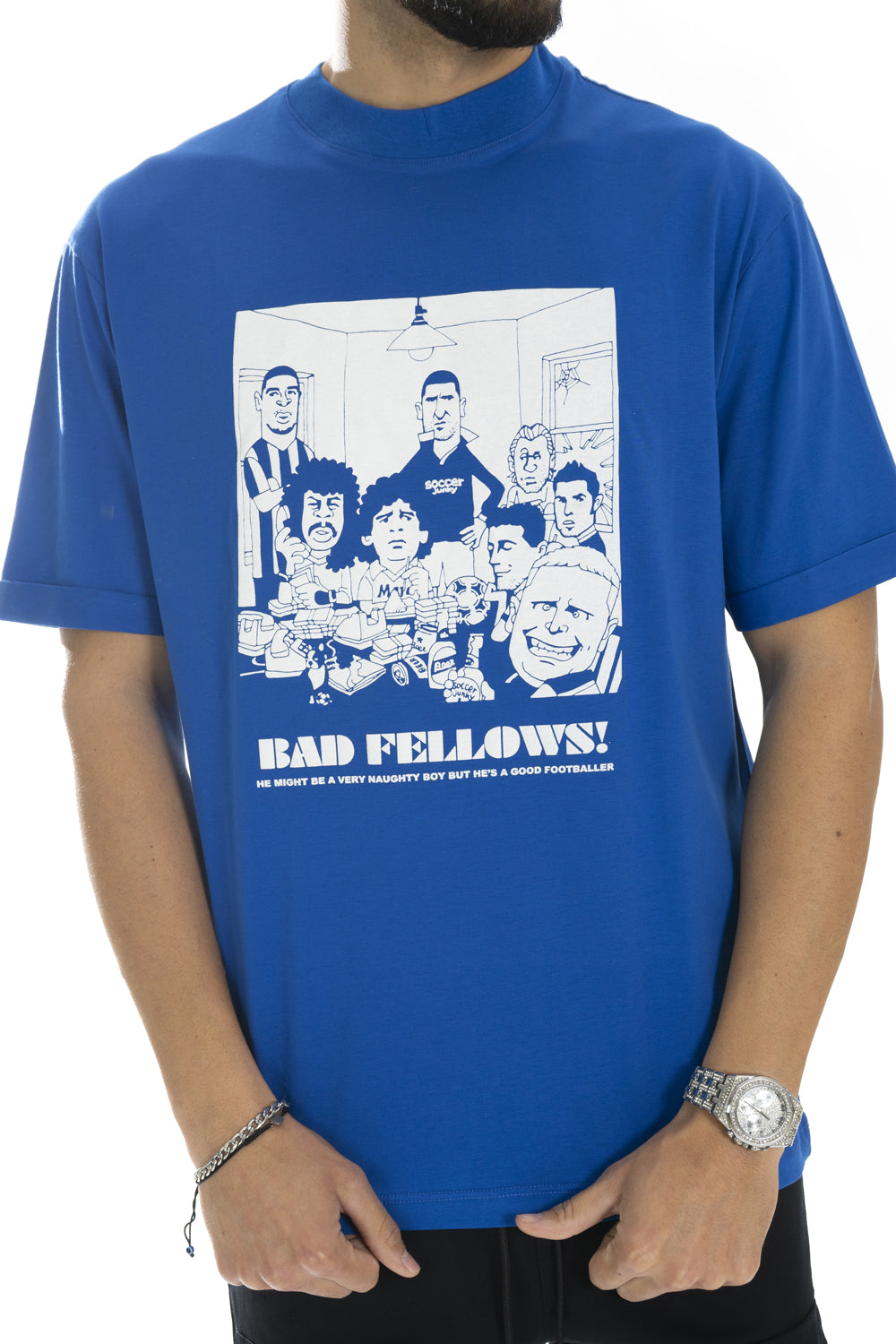 T-Shirt Uomo Con Stampa ''Bad Fellows'' Art. Ts215