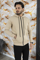Felpa Uomo Policot Con Cappuccio e zip Art. FE175