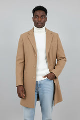 Cappotto Uomo Baronetto Collo Reverse Tinta Unita Art. Cp24