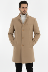 Cappotto Uomo Giacca Monopetto Collo Alto Art. Cp15