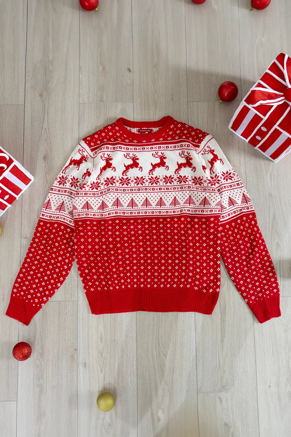 Christmas Sweater With Reindeer Art. Mg167