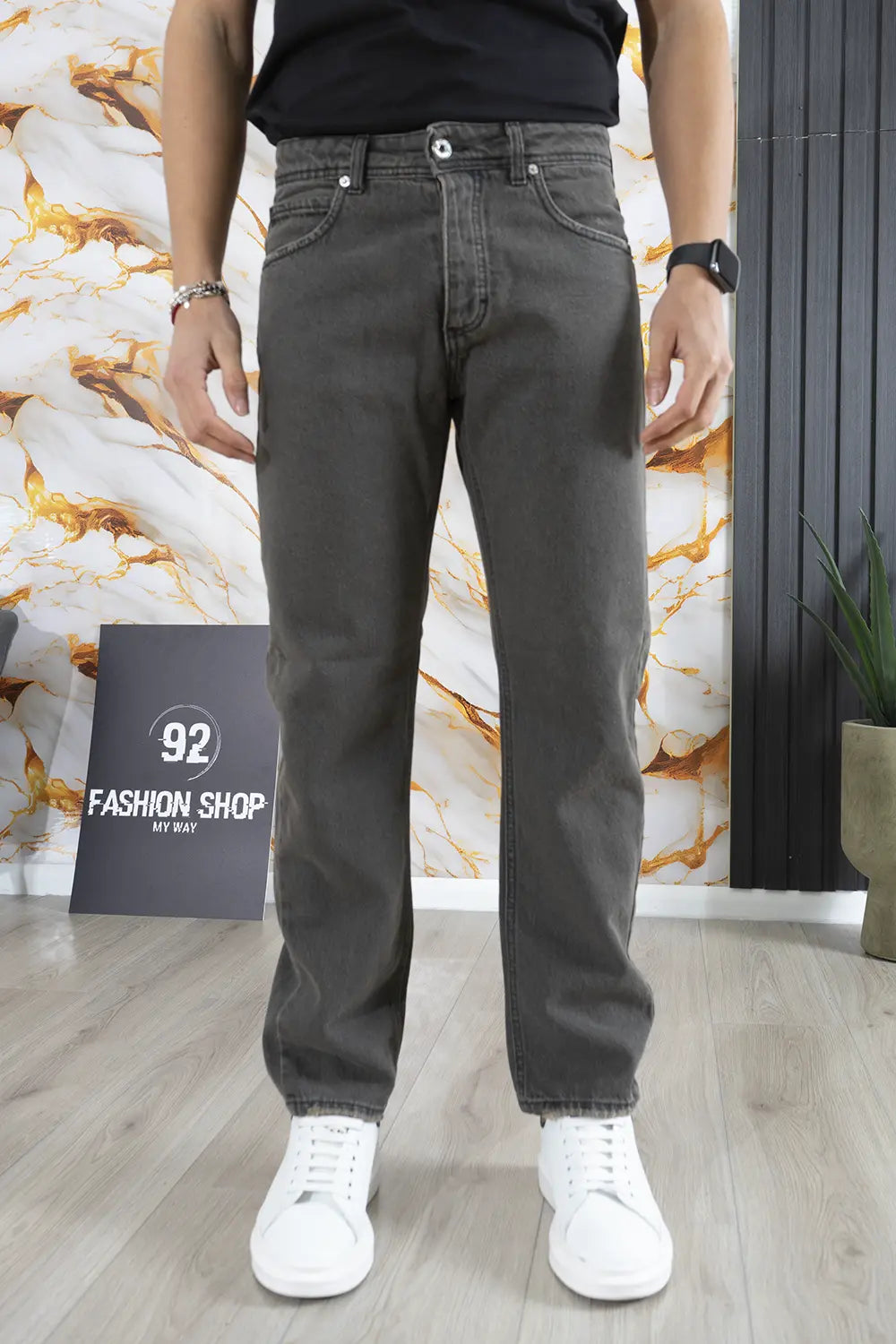 Jeans Distressed Straight Fit Art. Js503