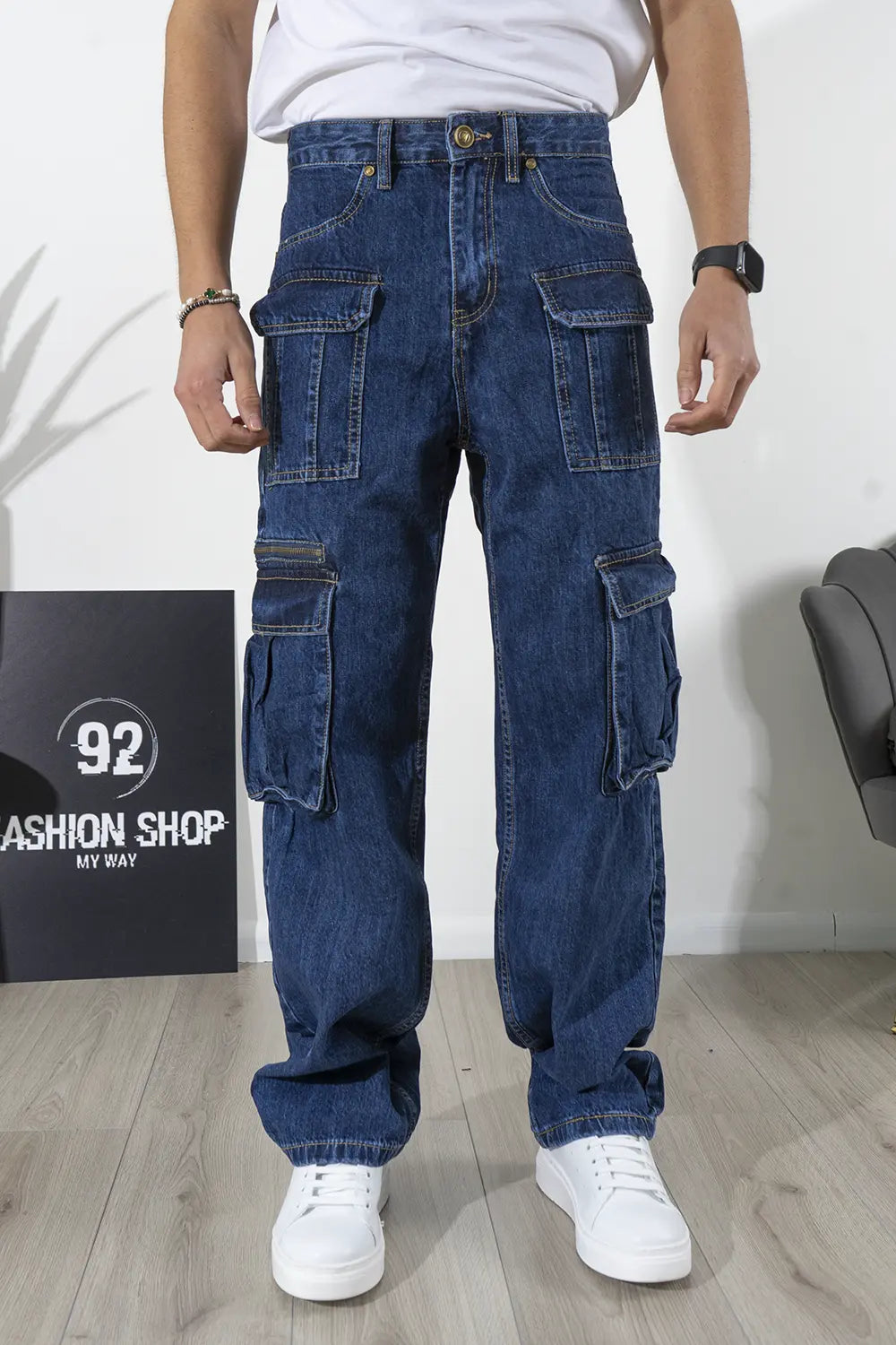 Jeans Cargo Baggy Art. JS507