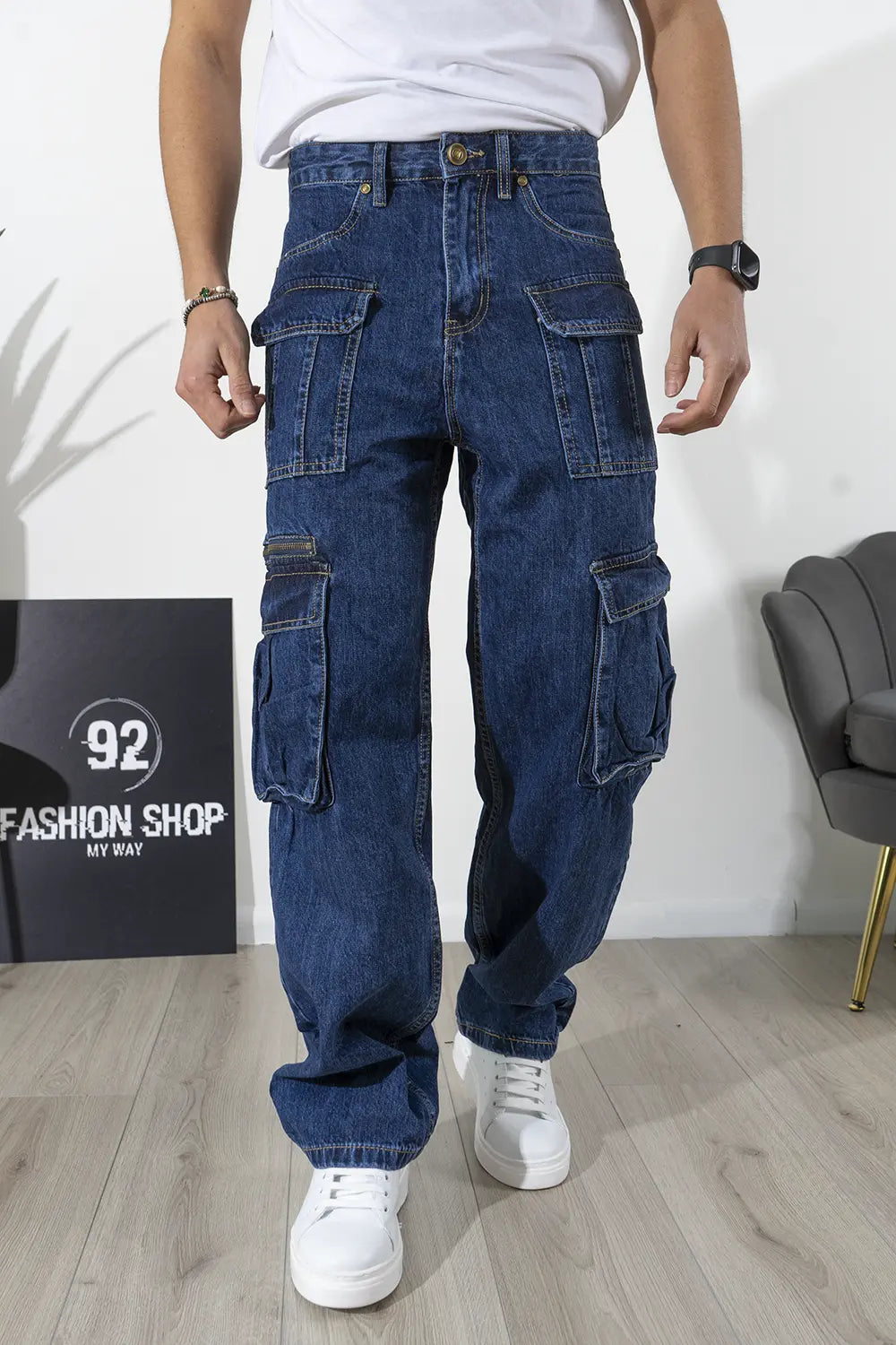 Jeans Cargo Baggy Art. JS507