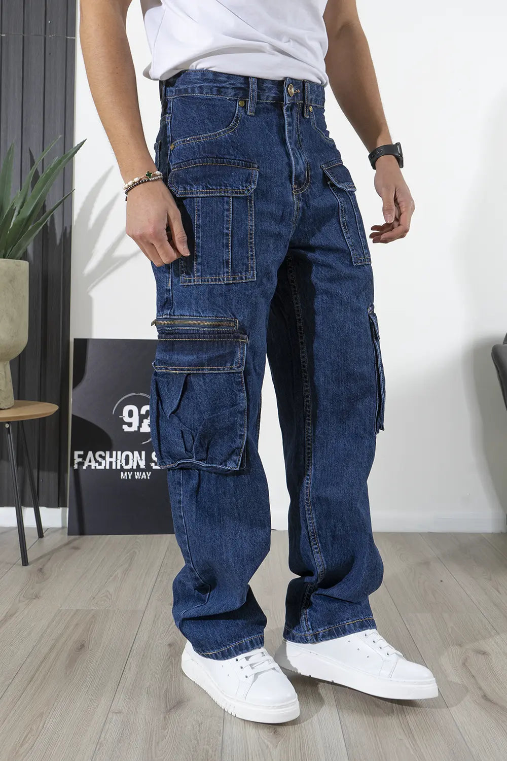 Jeans Cargo Baggy Art. JS507