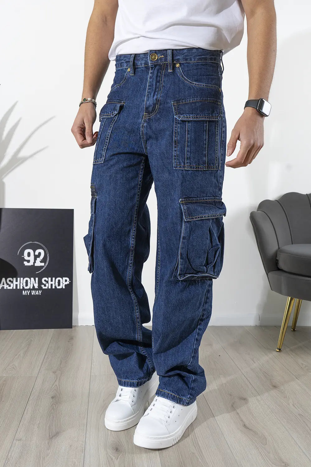 Jeans Cargo Baggy Art. JS507