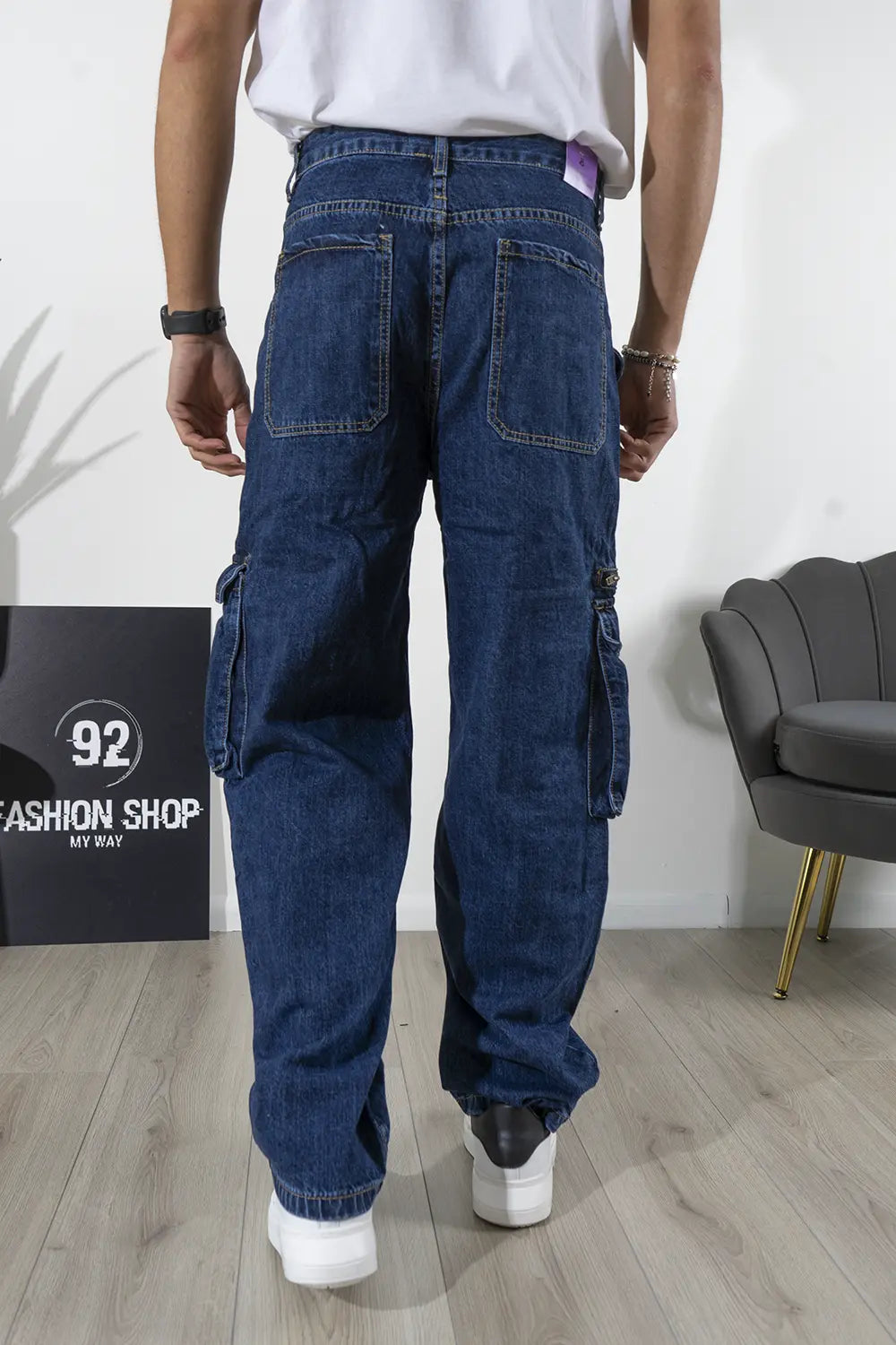 Jeans Cargo Baggy Art. JS507