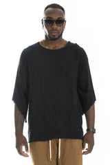 T-shirt Uomo Sfrangiata scollo largo Art. Ts195