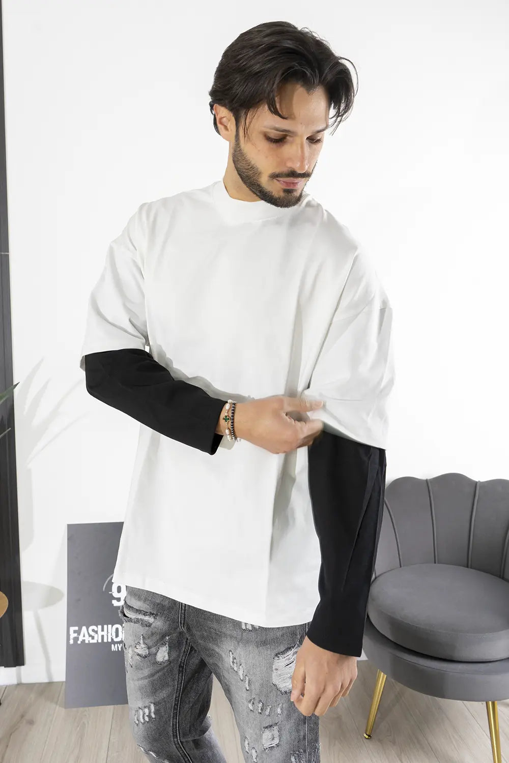 T-shirt Doppia Manica Art. TS250
