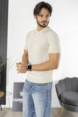 Polo Filo con Colletto a Contrasto Art. Ts251