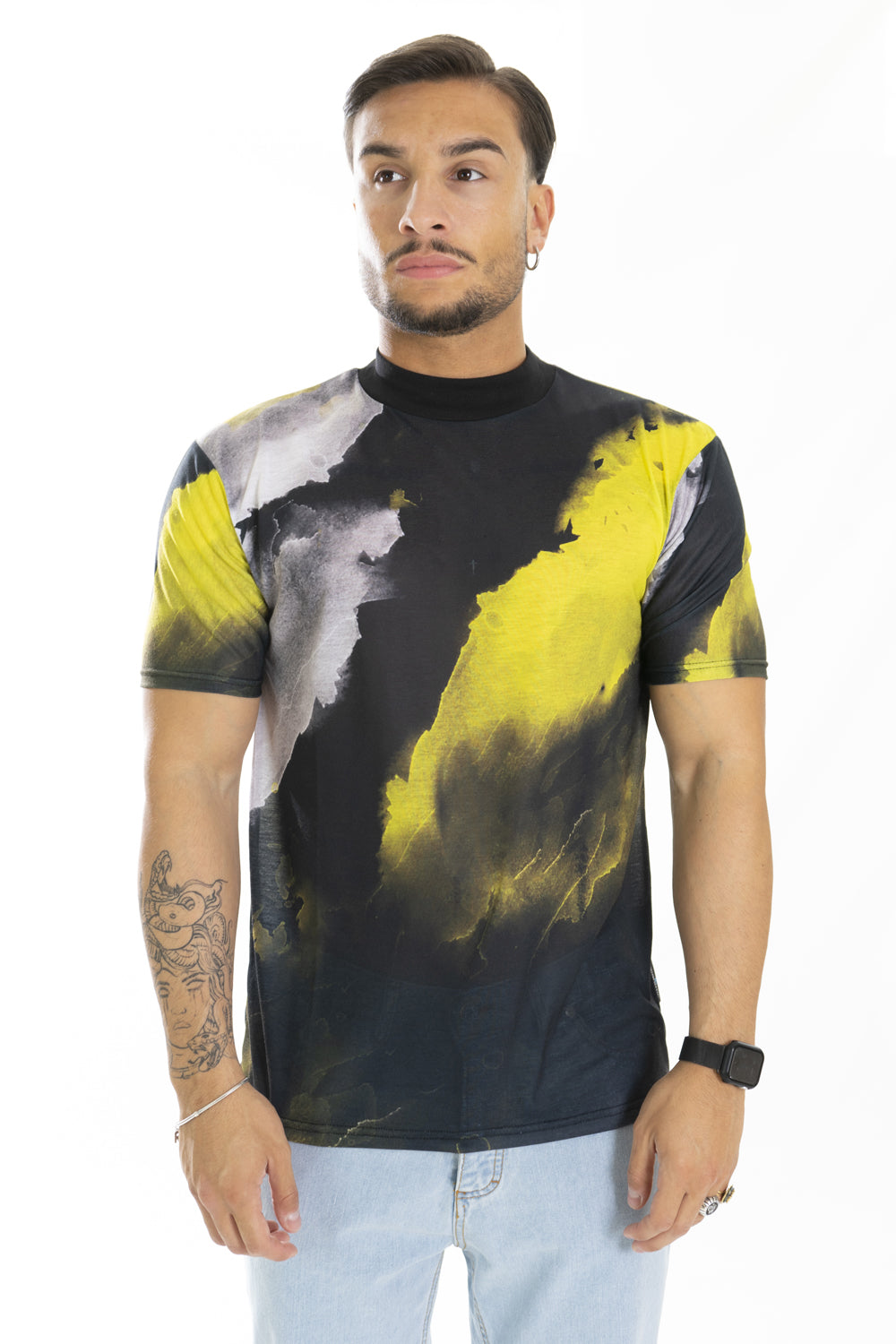 T-Shirt Uomo Girocollo Sublimatica ''sfumature'' Art. Ts183