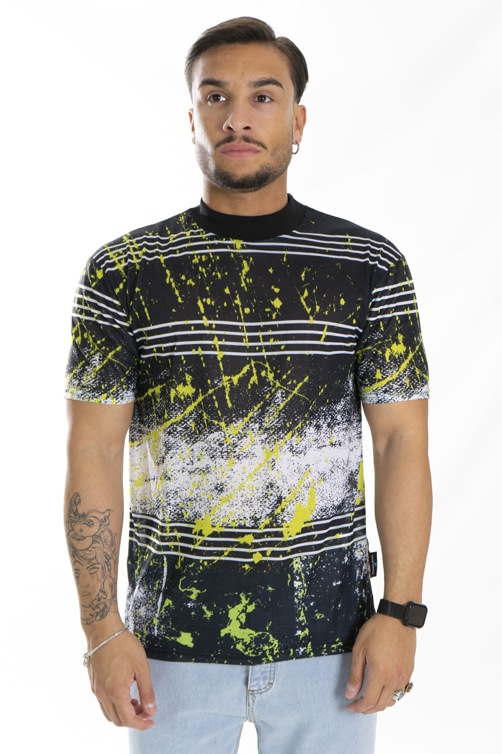 T-Shirt Uomo Girocollo Sublimatica ''Painting'' Art. Ts186