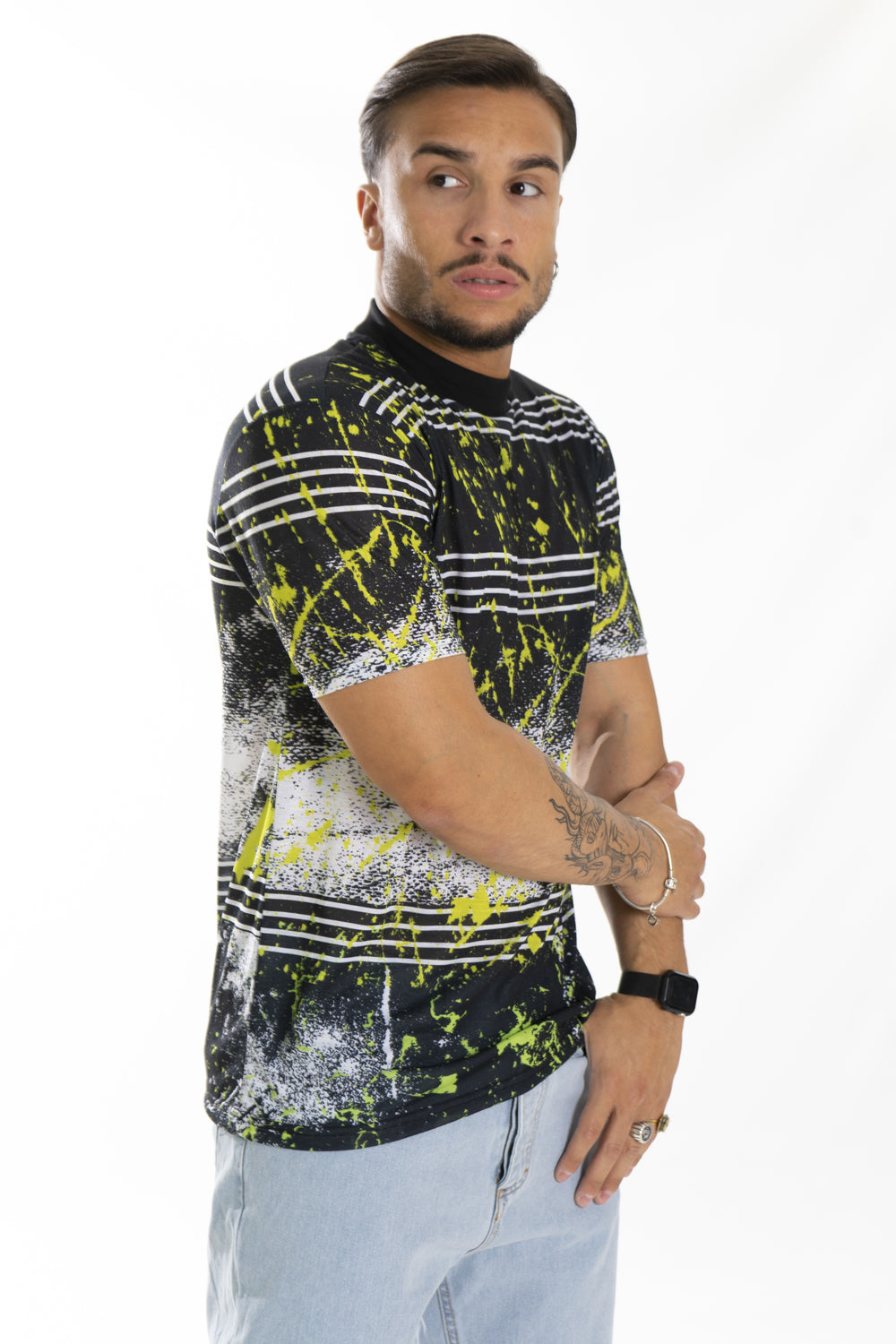 T-Shirt Uomo Girocollo Sublimatica ''Pittura'' Art. Ts186