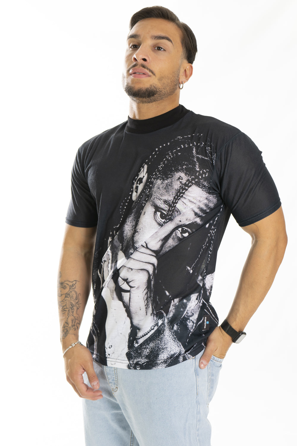 T-Shirt Uomo Girocollo Sublimatica ''Rap'' Art. Ts190