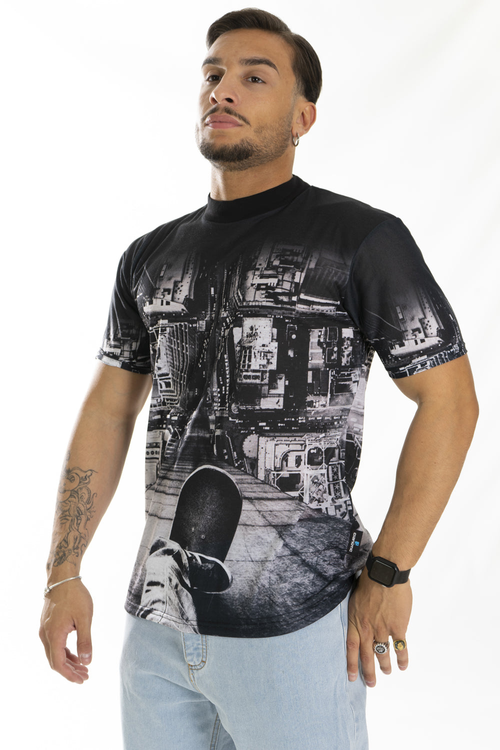 T-Shirt Uomo Girocollo Sublimatica ''Skate'' Art. Ts191