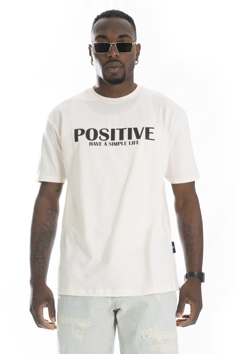 T-Shirt Uomo Con Stampa Positive Art. TS222