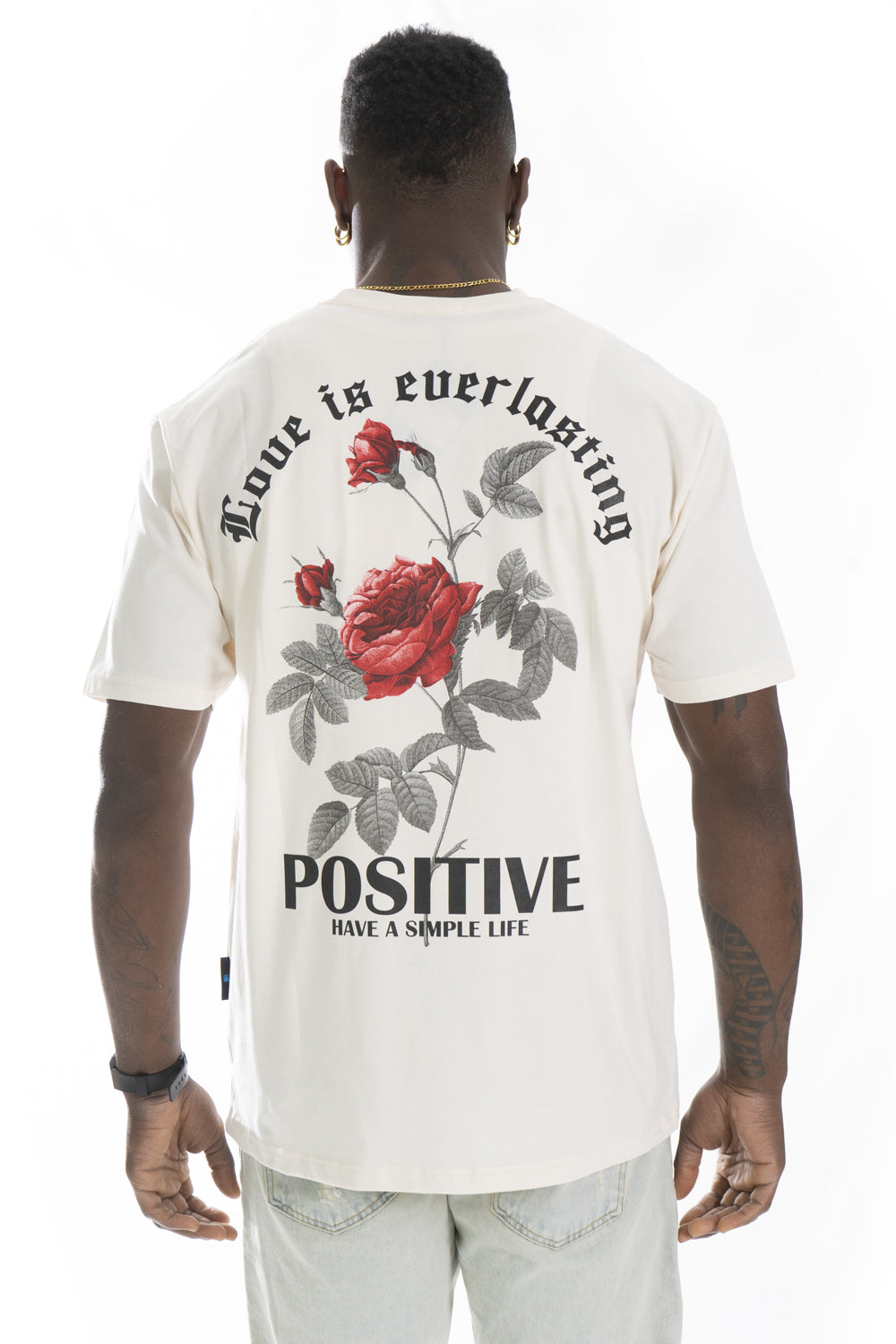 T-Shirt Uomo Con Stampa Positive Art. TS222