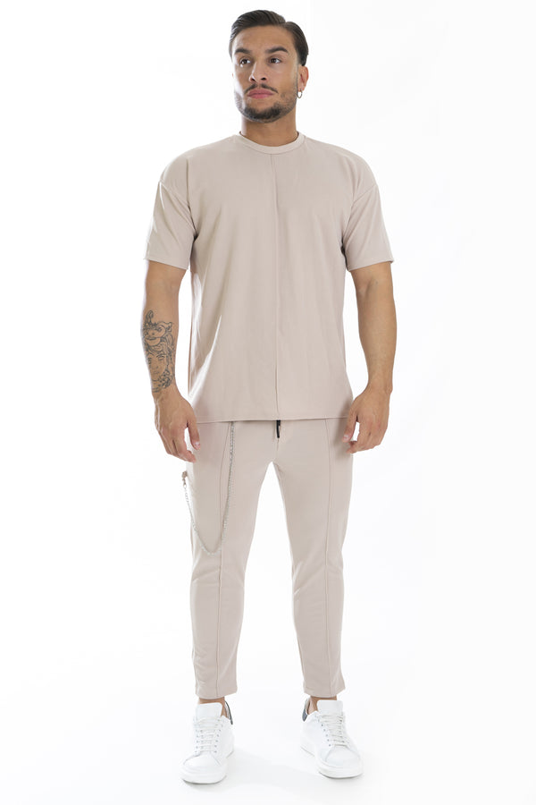 Ensemble homme pantalon et t-shirt couleur unie Art. Cd28