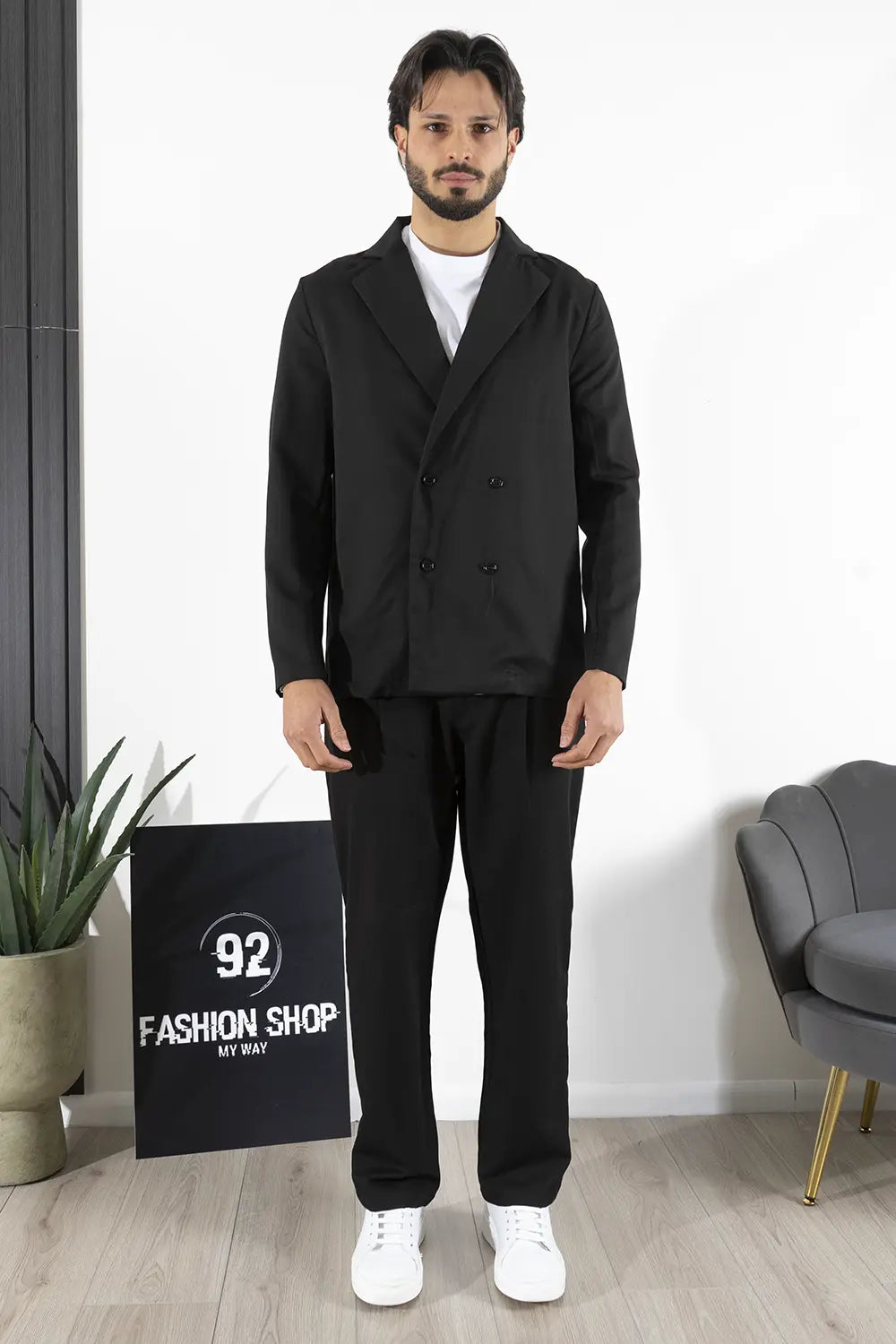 Coordinato Giacca Camicia Doppio petto e Pantalone Art. Cd47