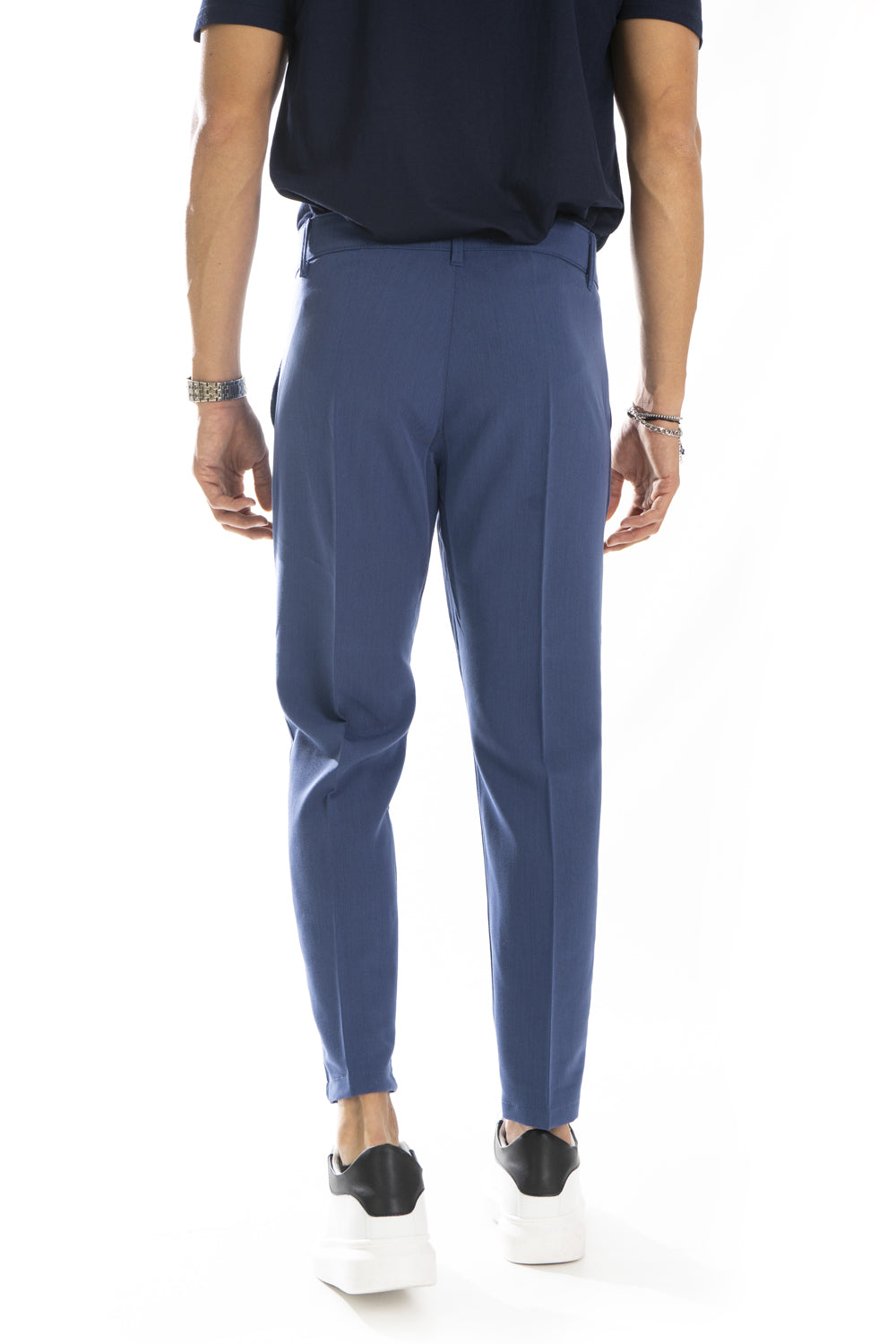 Pantalone Uomo Con Bottone Decentrato Art. PT165