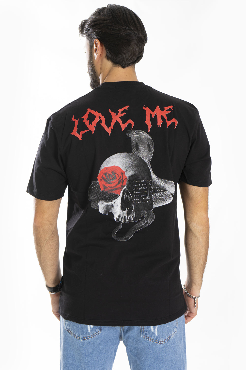 T-Shirt Uomo Stampa Love Me Art. Ts194