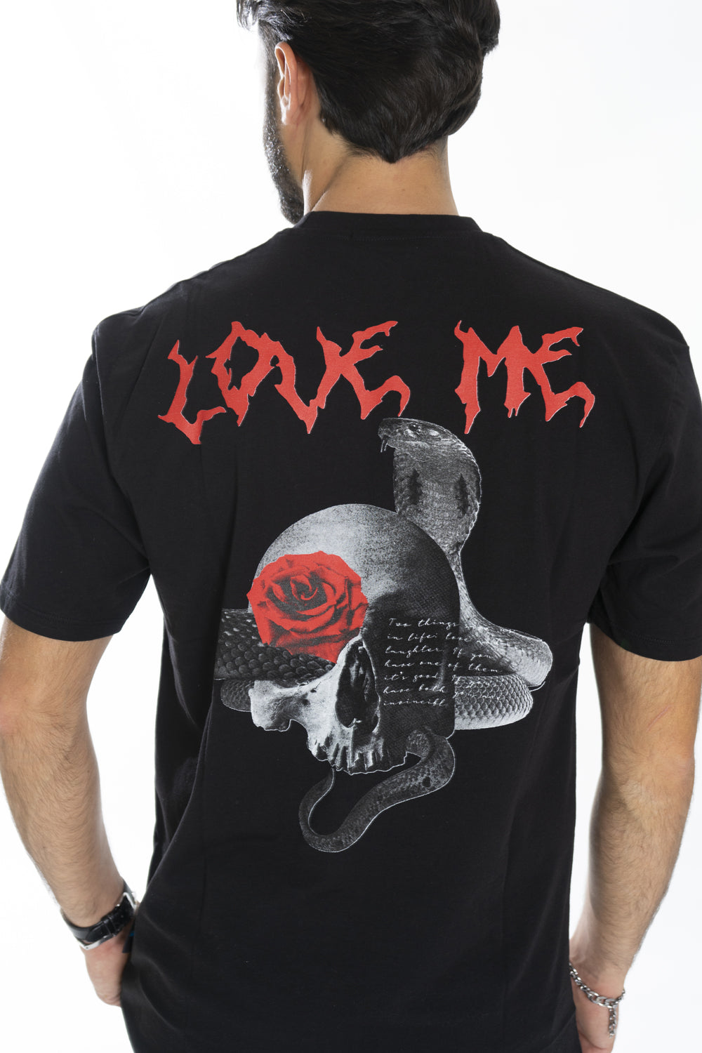 T-Shirt Uomo Stampa Love Me Art. Ts194