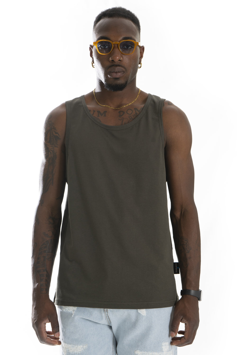 Canotta Tinta unita Collo largo Art. CT11