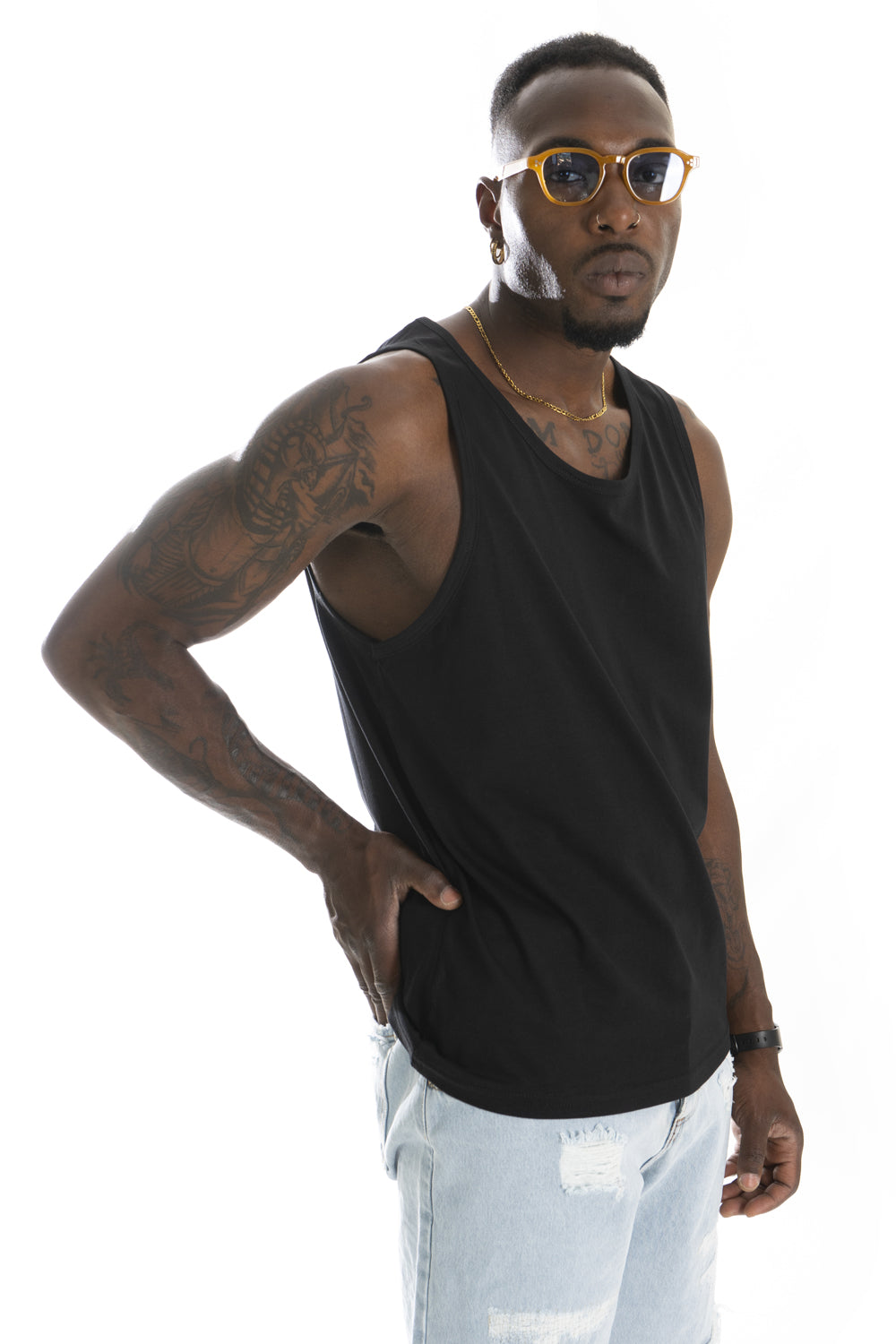 Canotta Tinta unita Collo largo Art. CT11