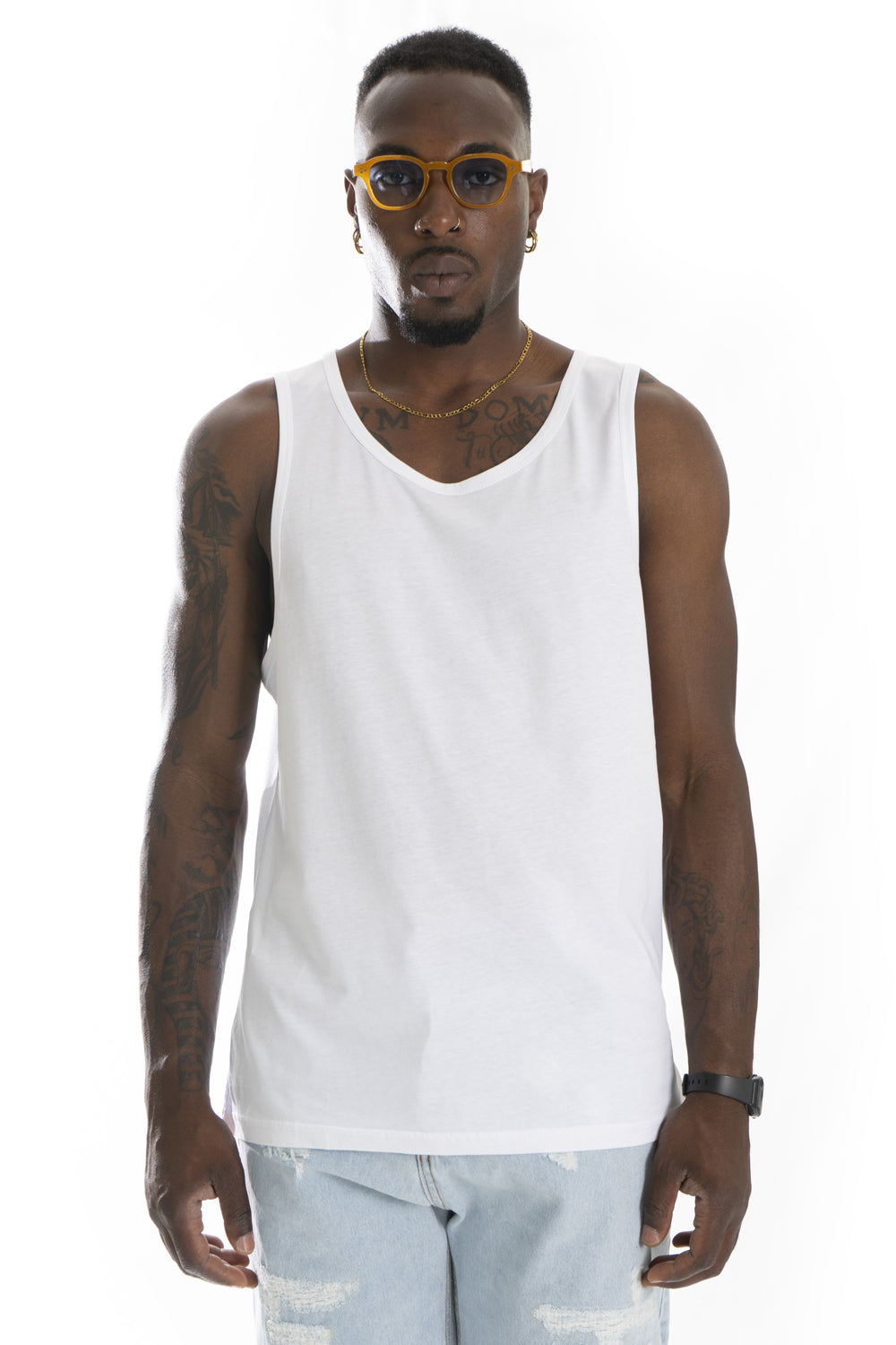 Canotta Tinta unita Collo largo Art. CT11