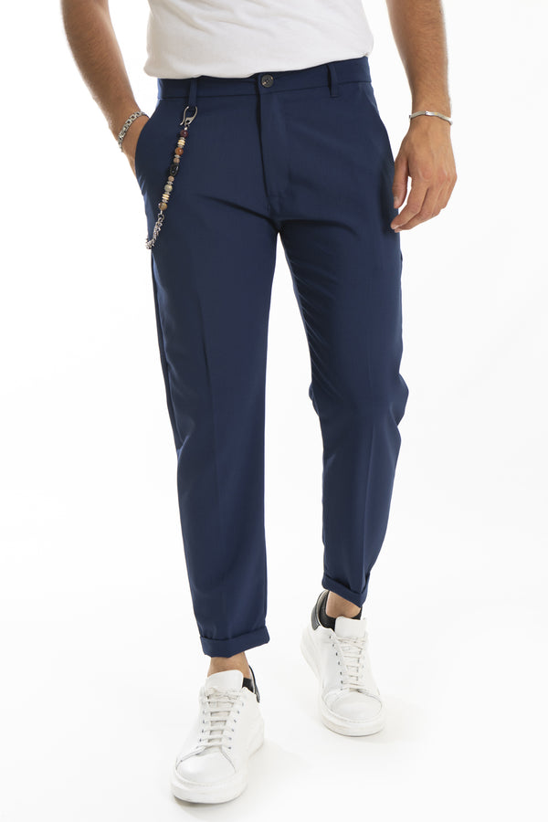 Pantalon pour homme avec poches arrière centrales boutonnées Art. Pt172