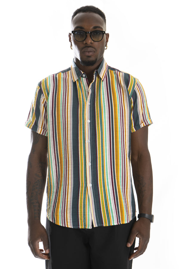 Camicia Uomo Slim Fit Manica Corta - Foto 9