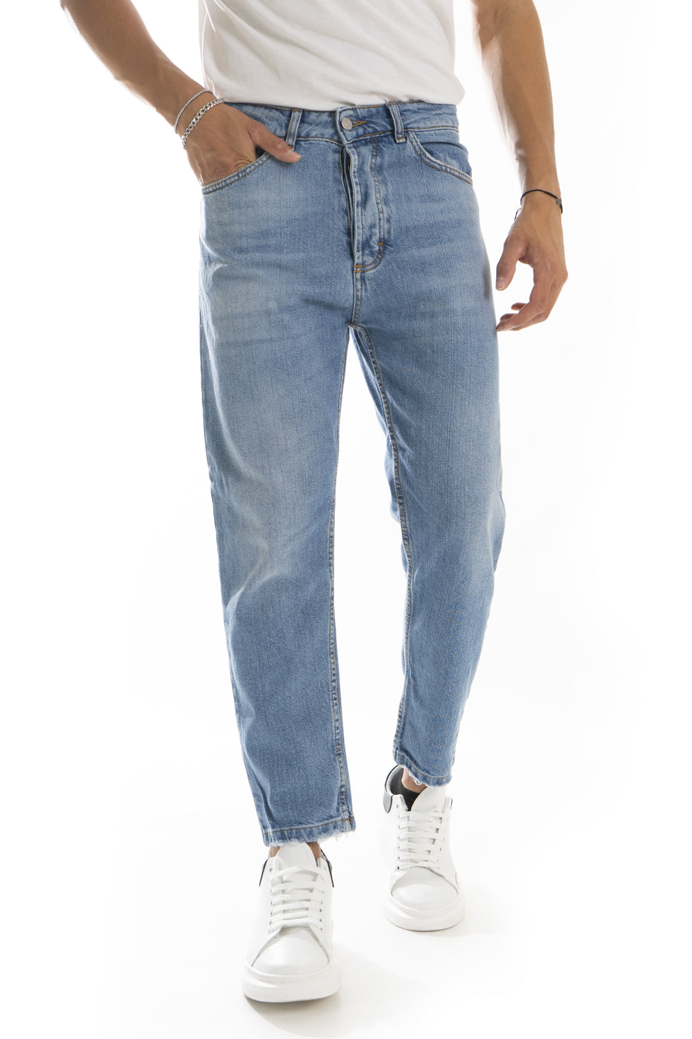 Jeans Uomo Basic Sabbiato art. Js463