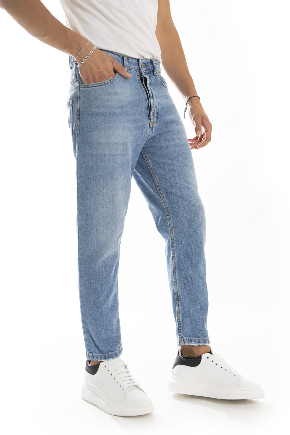 Jeans Uomo Basic Sabbiato art. Js463