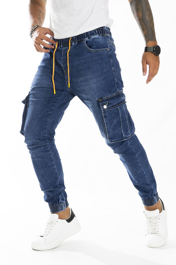 Jeans Cargo Vita Jogger pour homme avec poches Art. Js365