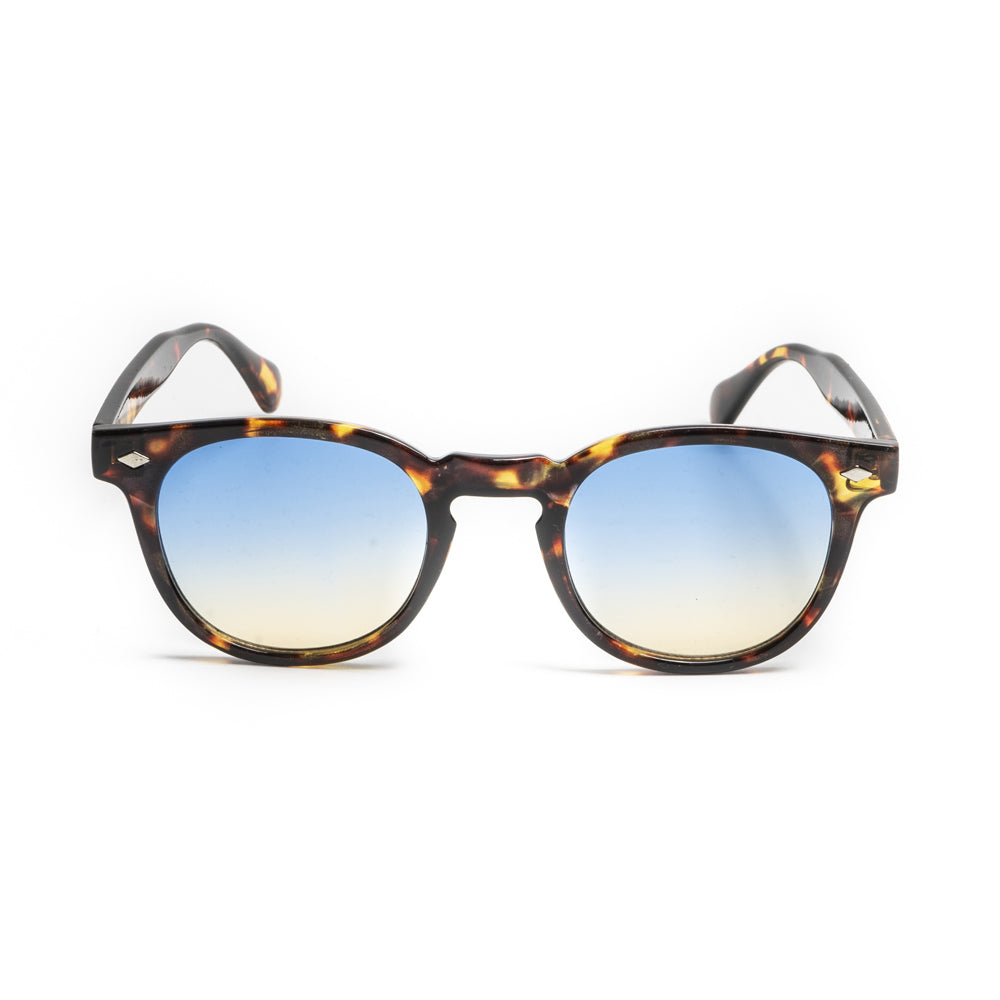 Capri / Tortoise Blue Yellow Fumè