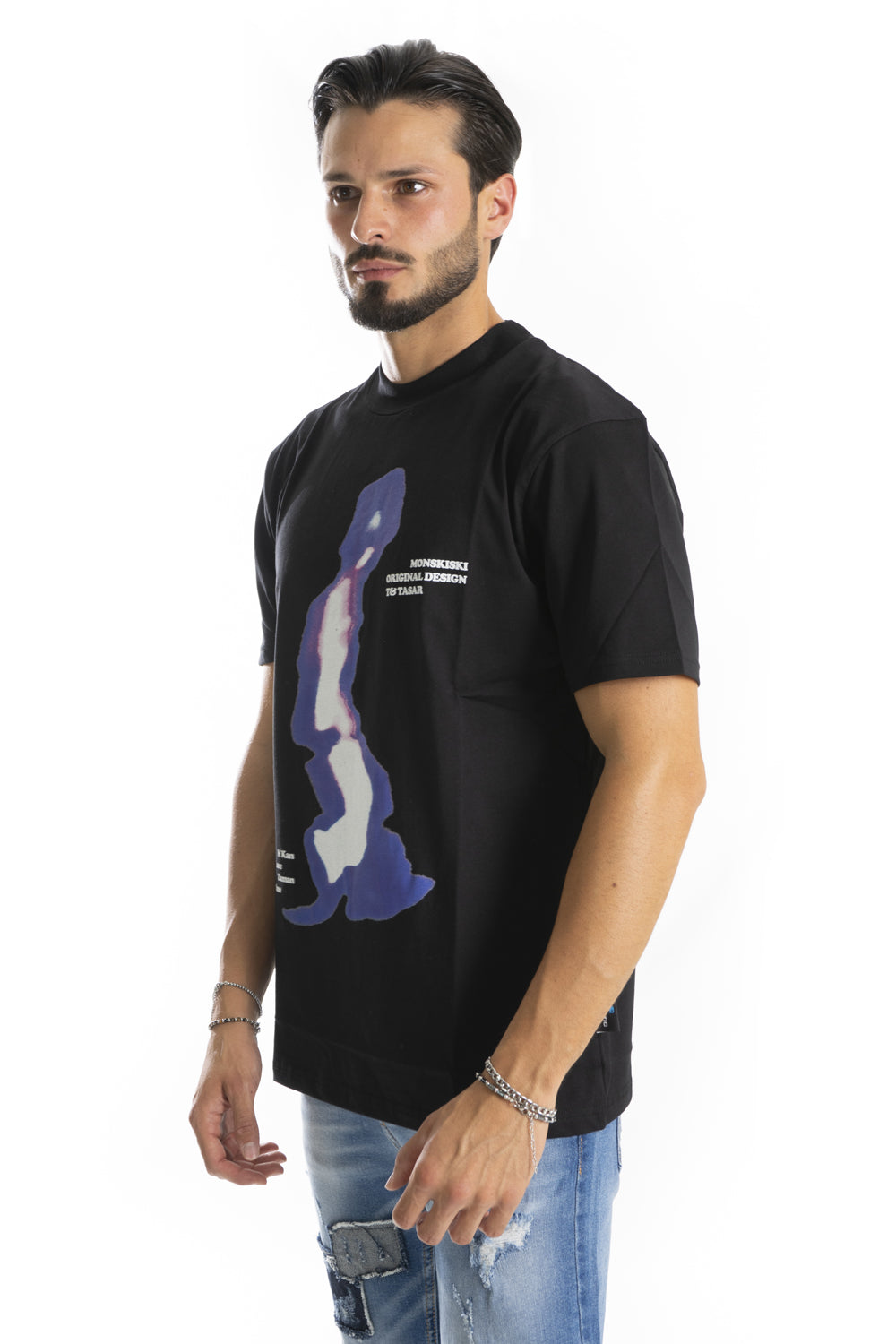 T-shirt Uomo Con stampa ''Work'' Art. Ts231