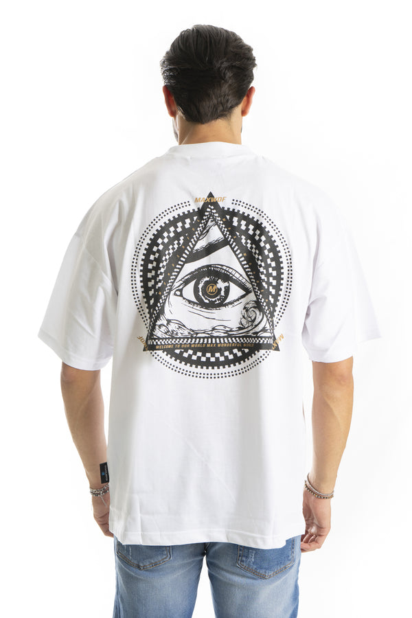 T-shirt homme imprimé ''Yeux'' Art. Ts234