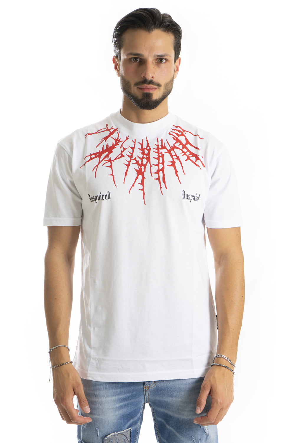 T-Shirt Uomo Stampa ''Ispired'' Art. Ts236